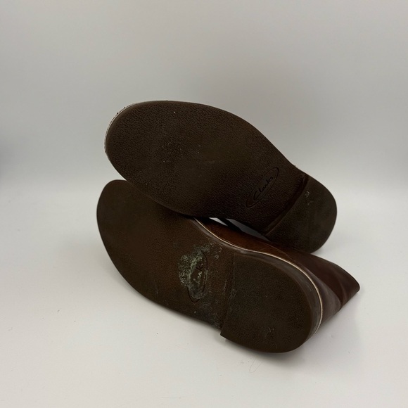 Clarks brown chukka boots men’s size 10 - Picture 5 of 6